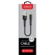 Дата кабель USB 2.0 AM to Micro 5P 0.2m CBFLEXM0 black Intaleo (1283126487422) Дата кабель USB 2.0 AM to Micro 5P 0.2m CBFLEXM0 black Intaleo (1283126487422)