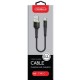 Дата кабель USB 2.0 AM to Type-C 0.2m CBFLEXT0 black Intaleo (1283126487446) Дата кабель USB 2.0 AM to Type-C 0.2m CBFLEXT0 black Intaleo (1283126487446)