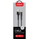 Дата кабель USB 2.0 AM to Type-C 1.2m CBFLEXT1 black Intaleo (1283126487484) Дата кабель USB 2.0 AM to Type-C 1.2m CBFLEXT1 black Intaleo (1283126487484)