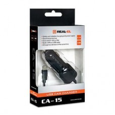 Зарядний пристрій REAL-EL CA-15 black (EL123160009) - Фото