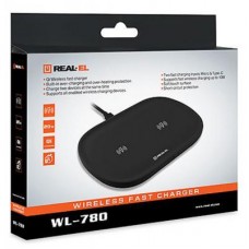 Зарядний пристрій REAL-EL WL-780 black (EL123160020) - Фото