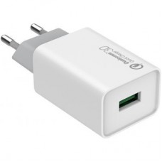 Зарядний пристрій ColorWay 1 USB Quick Charge 3.0 (18W) (CW-CHS013Q-WT) - Фото