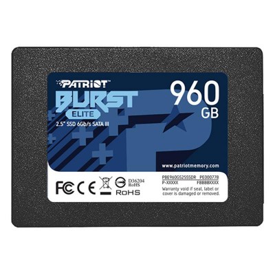 Накопитель SSD 2.5" 960GB Patriot (PBE960GS25SSDR)