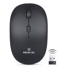 Мишка REAL-EL RM-301 black - Фото