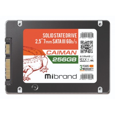 Накопичувач SSD 2.5" 256 GB Mibrand (MI2.5SSD/CA256GB)