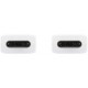 Дата кабель USB Type-C to Type-C 1.0m white Samsung (EP-DA705BWRGRU)