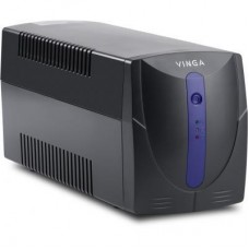 Джерело безперебійного живлення Vinga LED 1500VA plastic case (VPE-1500P) - Фото