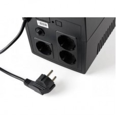 Джерело безперебійного живлення Vinga LED 1500VA plastic case (VPE-1500P) - Фото
