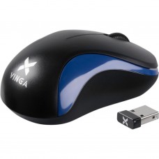 Мишка Vinga MSW-882 black — blue - Фото