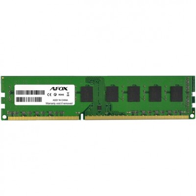 Модуль памяти DDR3 8Gb 1600MHz  AFOX (AFLD38BK1P)
