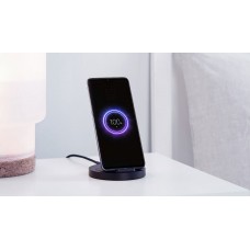 Оригінал Xiaomi Mi Wireless Stand 20W WPC02ZM black GDS4130CN Бездротовий зарядний пристрій Qi - Фото