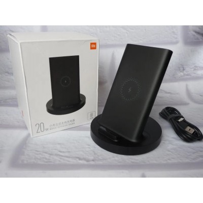 Оригинал Xiaomi Mi Wireless Stand 20W WPC02ZM black GDS4130CN Беспроводное зарядное устройство