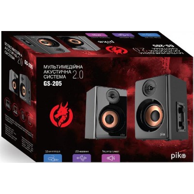 Акустика 2.0 Piko GS-205