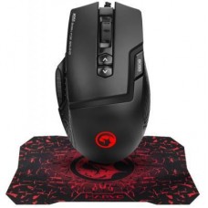 Мышка Marvo M355+G1 USB Black (M355+G1) - Фото