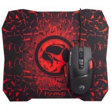 Мышка Marvo M355+G1 USB Black (M355+G1) - Фото