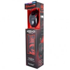 Мышка Marvo M355+G1 USB Black (M355+G1) - Фото
