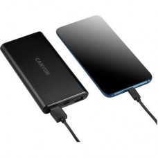Батарея універсальна CANYON PB-106 10000 mAh Input 5V/2A, Output 5V/2.1A (Max) (CNE-CPB1006B) - Фото