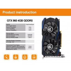 Відеокарта NVidia GeForce GTX960 4Gb GraphicsPlayer - Фото