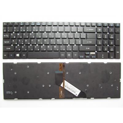 Клавиатура ноутбука Acer Aspire 5755G/E1-522/V3-531 черная без рамки подсветкой UA