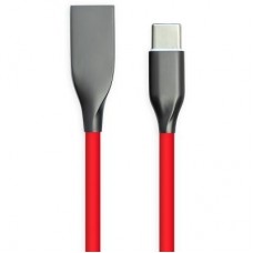 Дата кабель USB 2.0 AM to Type-C 2.0m red PowerPlant (CA911394) - Фото