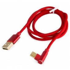 Дата кабель USB 2.0 AM to Type-C 1.0m 90° Extradigital (KBU1763) - Фото