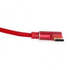 Дата кабель USB 2.0 AM to Type-C 1.0m 90° Extradigital (KBU1763) - Фото