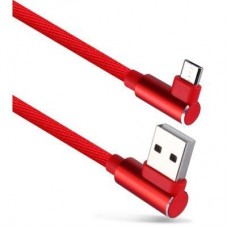 Дата кабель USB 2.0 AM to Type-C 1.0m 90° Extradigital (KBU1763) - Фото