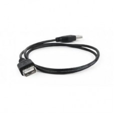 Дата кабель USB 2.0 AM/AF 0.75m Cablexpert (CC-USB2-AMAF-75CM/300-BK) Дата кабель USB 2.0 AM/AF 0.75m Cablexpert (CC-USB2-AMAF-75CM/300-BK) - Фото