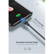 Дата кабель USB 2.0 AM to Type-C 2.0m US287 Black UGREEN (60118) - Фото