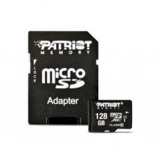 Картка пам'яті Patriot 128 GB microSDXC class 10 UHS-I LX (PSF128GMCSDXC10) - Фото