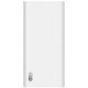 Оригінальний Xiaomi ZMI Power Bank 20000 mAh QB821A USB-C White Швидке Заряджання QC3.0 18W