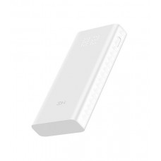 Оригінальний Xiaomi ZMI Aura Power Bank 20000 mAh QB821 Display USB-C White Швидка Зарядка QC3.0 18W - Фото