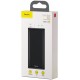 Оригінальний Baseus Mini JA Power Bank 30000 mAh PPJAN-C01 Black Банк Заряду 15W Швидка Зарядка QC 3.0