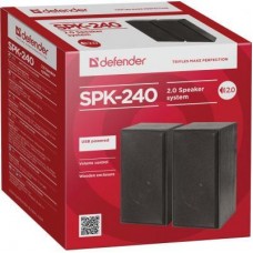 Акустична система Defender SPK 240 Black (65224) - Фото