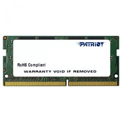 Модуль пам'яті SO-DIMM DDR4 4/2400 Patriot (PSD44G240081S)
