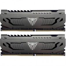 Модуль пам'яті для комп'ютера DDR4 16 GB (2x8GB) 3200 MHz Viper Steel Patriot (PVS416G320C6K) - Фото
