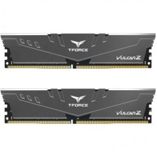 Модуль пам'яті для комп'ютера DDR4 16 GB (2x8GB) 3200 MHz T-Force Vulcan Z Gray Team (TLZGD416G3200HC16CDC01) - Фото