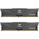 Модуль пам'яті для комп'ютера DDR4 16 GB (2x8GB) 3200 MHz T-Force Vulcan Z Gray Team (TLZGD416G3200HC16CDC01)