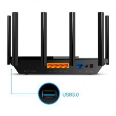 Маршрутизатор TP-Link ARCHER AX73 AX5400 4xGE LAN 1xGE WAN USB 3.0 MU-MIMO OFDMA (ARCHER-AX73) - Фото