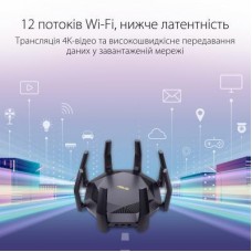Маршрутизатор ASUS RT-AX89X AX6000 (RT-AX89X) - Фото