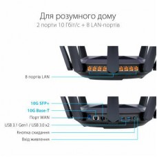 Маршрутизатор ASUS RT-AX89X AX6000 (RT-AX89X) - Фото