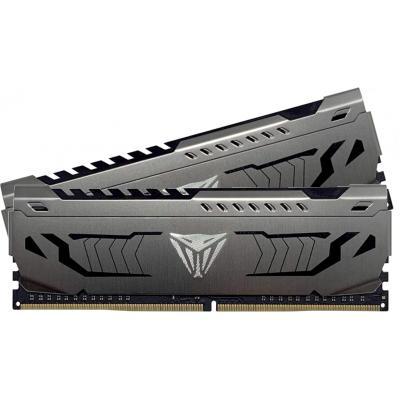 Модуль пам'яті для комп'ютера DDR4 16 GB (2x8GB) 3600 MHz Viper Steel Patriot (PVS416G360C7K)