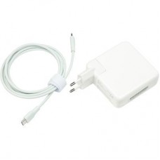 Блок живлення до ноутбука PowerPlant APPLE 220 V, 20 V 87 W 3 A (USB-C) (AP87USBC) - Фото