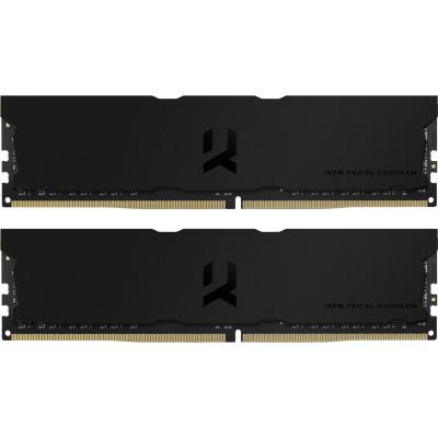 Модуль пам'яті для комп'ютера DDR4 32GB (2x16GB) 3600 MHz Iridium Pro Deep Black GOODRAM
