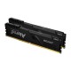 Модуль пам'яті для комп'ютера DDR4 64 GB (2x32 GB) 3600 MHz Fury Beast Black HyperX (Kingston Fury)
