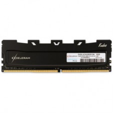 Модуль пам'яті для комп'ютера DDR4 8GB 2666 MHz Black Kudos eXceleram (EKBLACK4082619A) - Фото