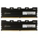 Модуль пам'яті для комп'ютера DDR4 16 GB (2x8GB) 3200 MHz Black Kudos eXceleram (EKBLACK4163222AD)