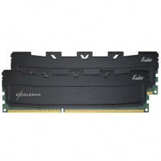 Модуль пам'яті для комп'ютера DDR3 16 GB (2x8GB) 1600 MHz Black Kudos eXceleram (EKBLACK3161611AD) - Фото