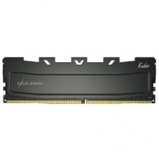 Модуль пам'яті для комп'ютера DDR4 8GB 2666 MHz Black Kudos eXceleram (EKBLACK4082616A) - Фото