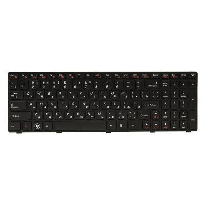 Клавіатура ноутбука PowerPlant Lenovo G570, G575 чорний, чорний фрейм (KB311774)